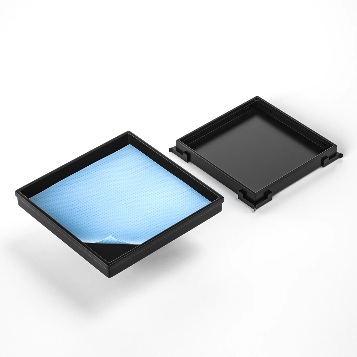 Design moderno de telha preta com dreno de piso de aço inoxidável 304 de 4 polegadas no atacado