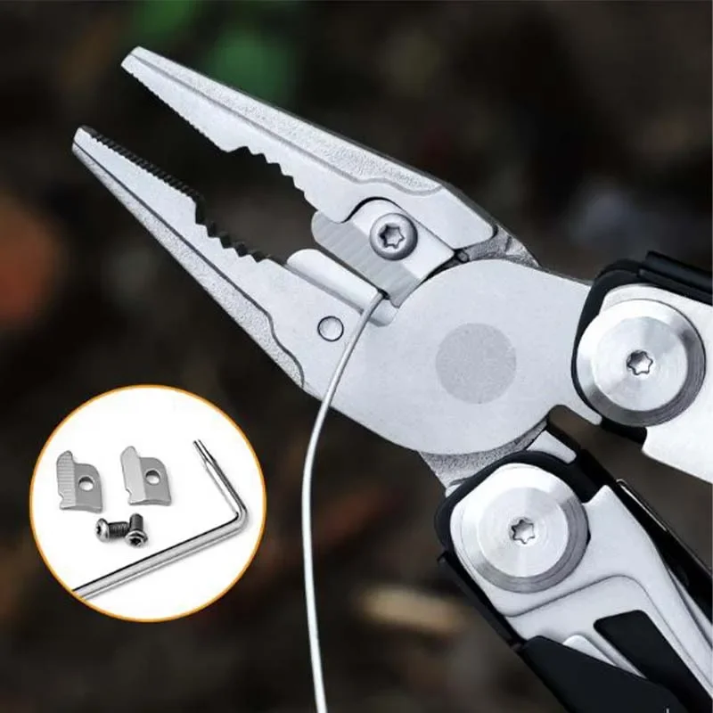 30 in 1 Camping Multitool Multi Plier Folding Plier Wire Stripper Outdoor Pocket Mini Portable New Arrival Hand Tools Knife