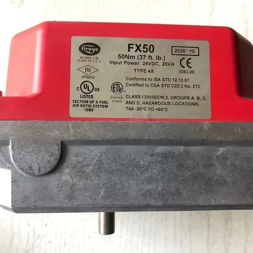 2025 US Fireye combustion accessories FX50 20 in stock, original and brand new