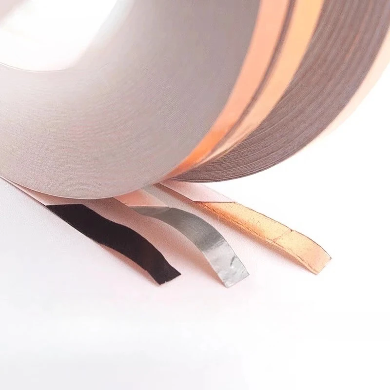 33m 36Yards Copper Foil Tape for Mosaic Stained Glass DIY Tiffany Craft Colored Glass Welding