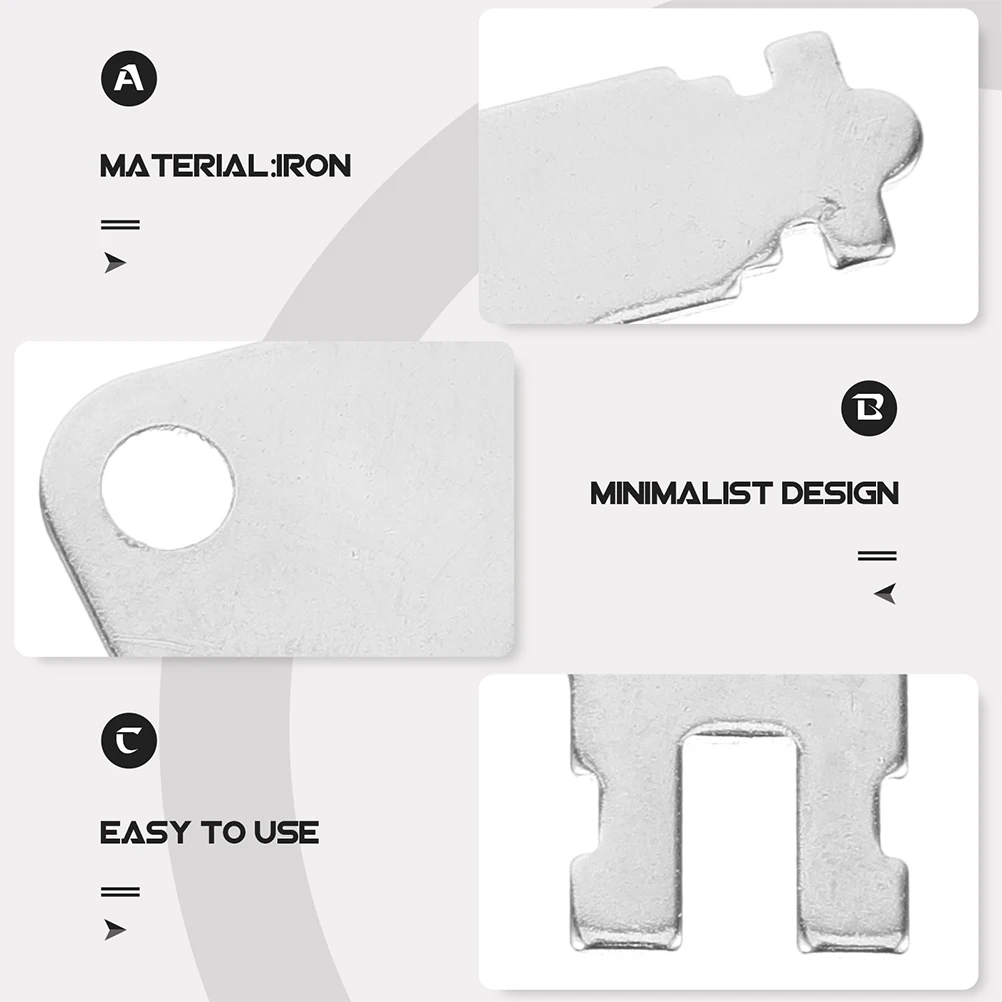

10pcs Toilet Paper Dispenser Keys Universal Replacement For 50504 Paper Towel Dispenser Key Commercial Use
