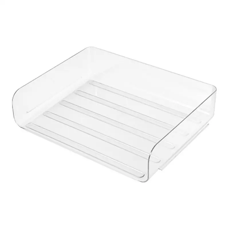 

Desk Letter Tray Stackable Clear File Organizer For Desk Table Accessories Workplace Supplies For Documents Magazines Folders