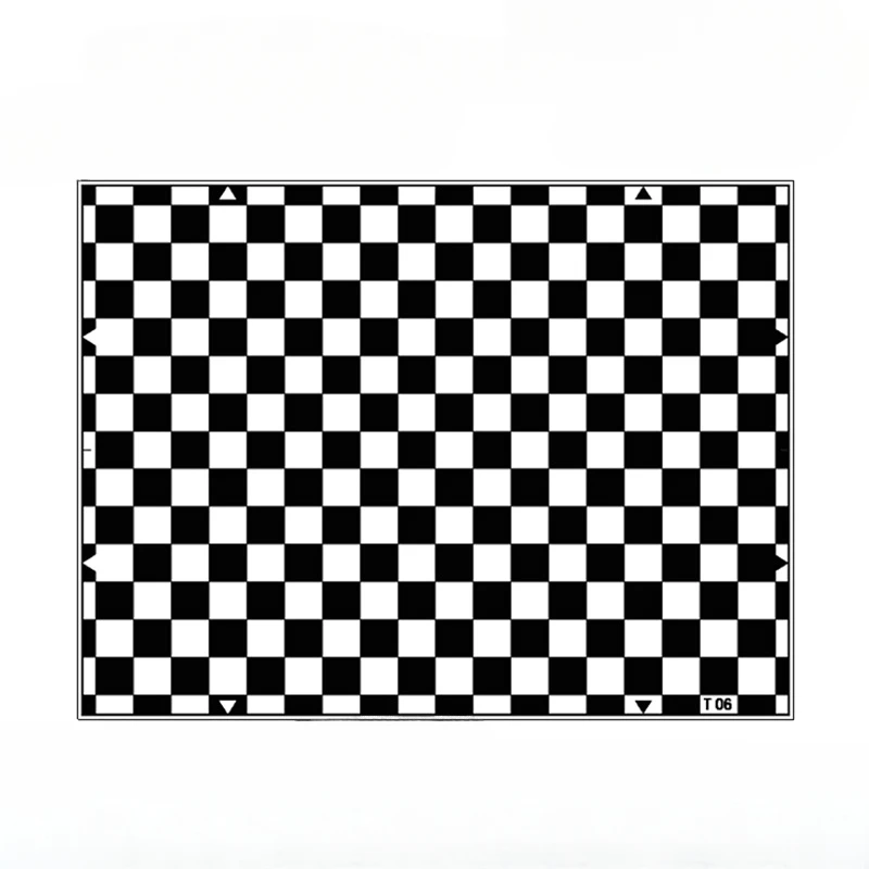 

YE006A Checkerboard Distortion Test Card Customized by German ESSER Aisha T06A