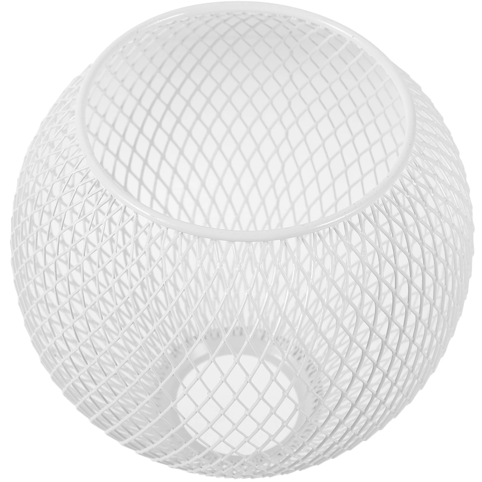 Water Drop Lampshade Cage Iron Shades Mesh Hanging Light Cover Pendant with Metal