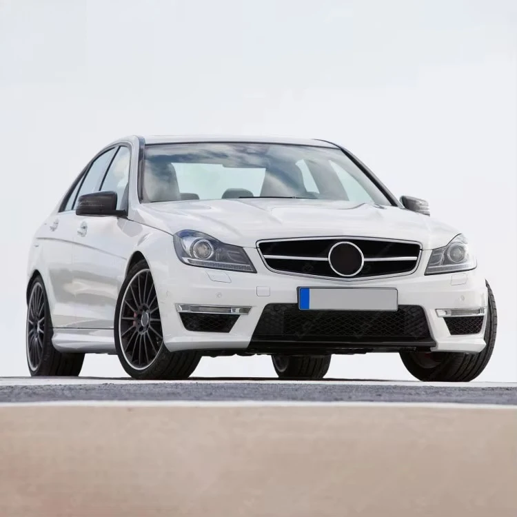 Peças de automóvel bodykit para mercedes benz dianteiro traseiro pára-choques saias laterais grade corpo kit 2011-2014