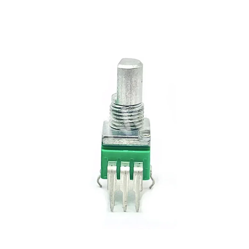 20PCS RK097 Potentiometer Vertical Single Link B2K 5K 10K 20K 50K 100K 500K 1M Ohm 15mm Gearless 3Pin