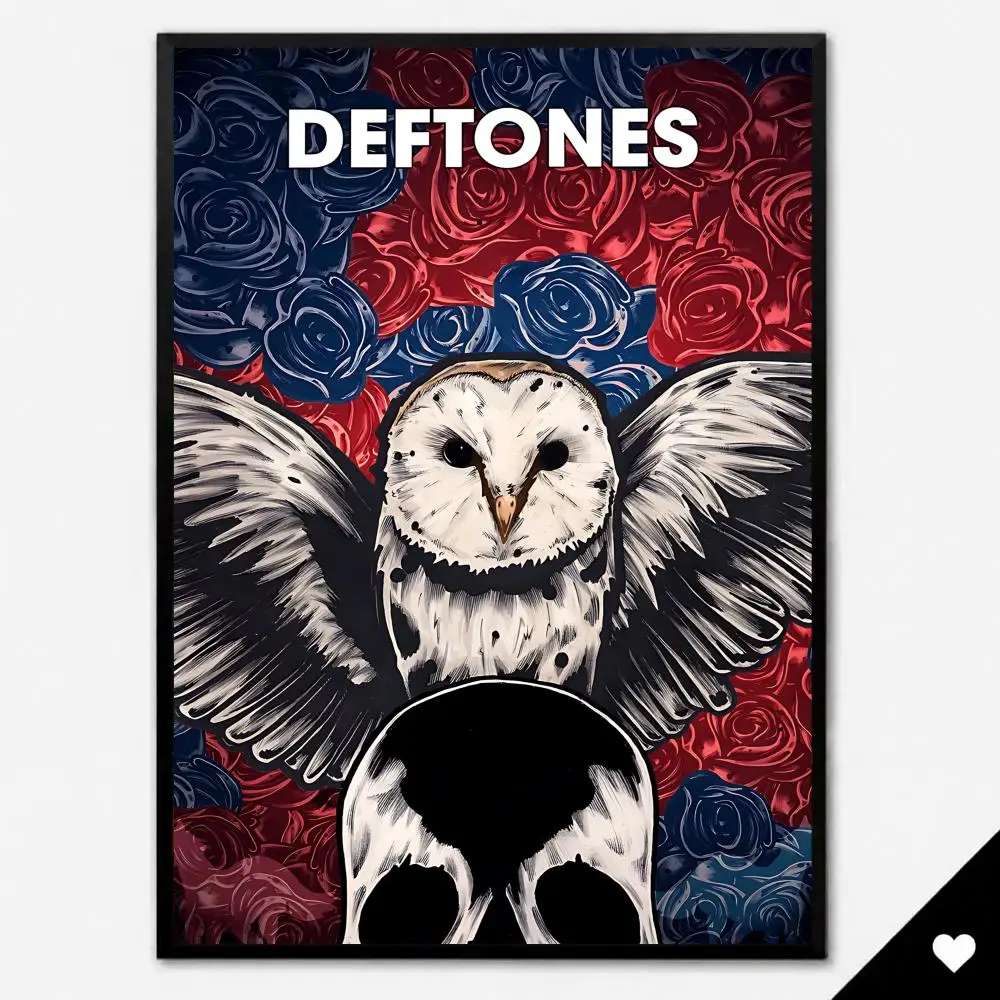 Band Metal D-Deftones Poster HD, abnehmbare Wandkunst, Geschenk für Schlafzimmer, Wohnzimmer, Studentenwohnheim, Büro, Gaming-Café, Bars – Detail 22
