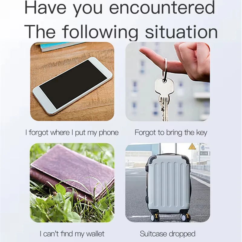 New GPS Tracker Smart Mini Bluetooth 5.0 Anti-Lost Device Pet Tracking Finder For IOS Android Kids Wallet Car Locator