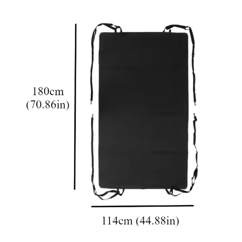 ฝาครอบบังแดดบังแดดความร้อนโล่รถ RV ด้านหลัง Barn ประตูกันสาดกันน้ํา