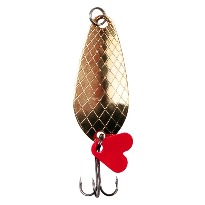 1PCS Metal Jigging Spinner Spoon 9g 7cm Fishing Lure Hard Baits Sequins Noise Paillette Artificial Bait with Treble Hook - view 5
