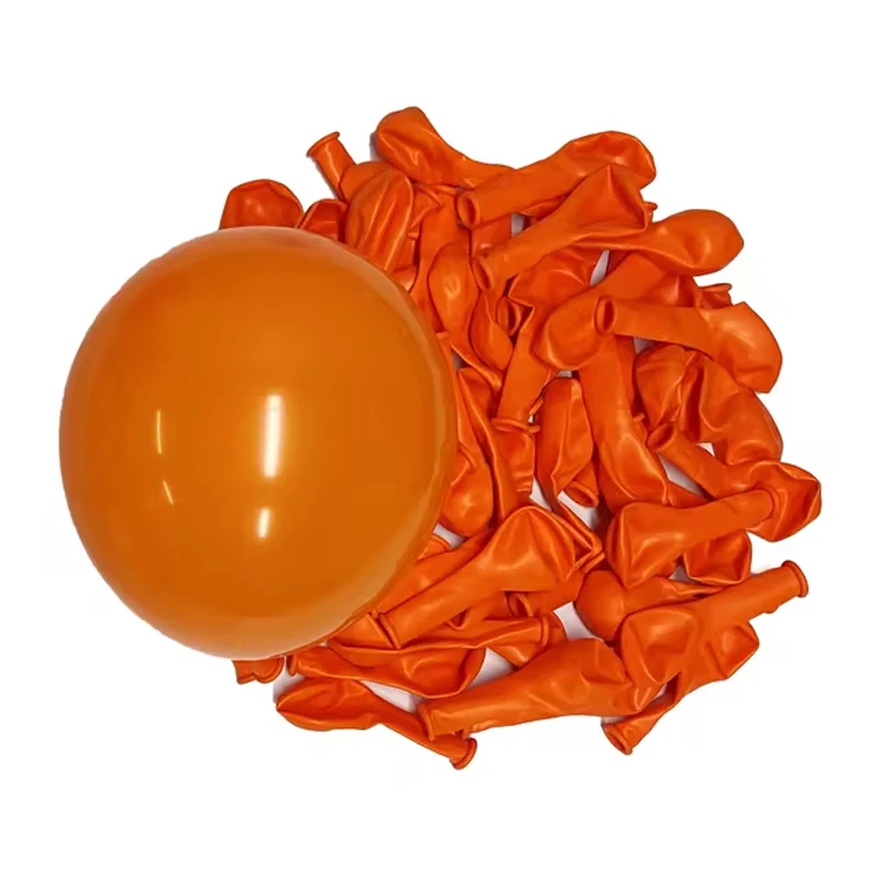 30Pcs 5/10/12 Inch Birthday Balloons In Red Orange Yellow Blue Purple Latex Balloons For Birthday Parties and Anniversaries