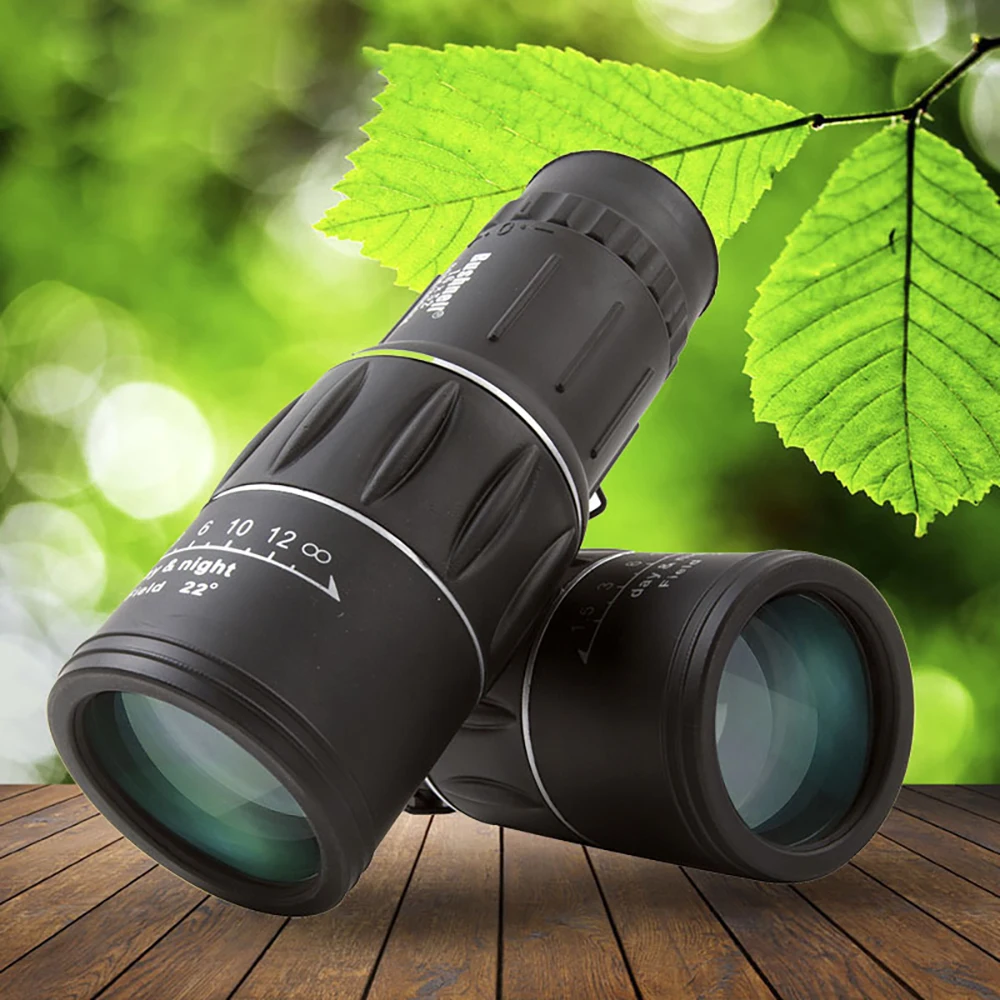 16x52 Monoculars High Power HD BAK-4 Prism Dustproof  Non-Slip Suitable For Wildlife Observation Stargazing navigation