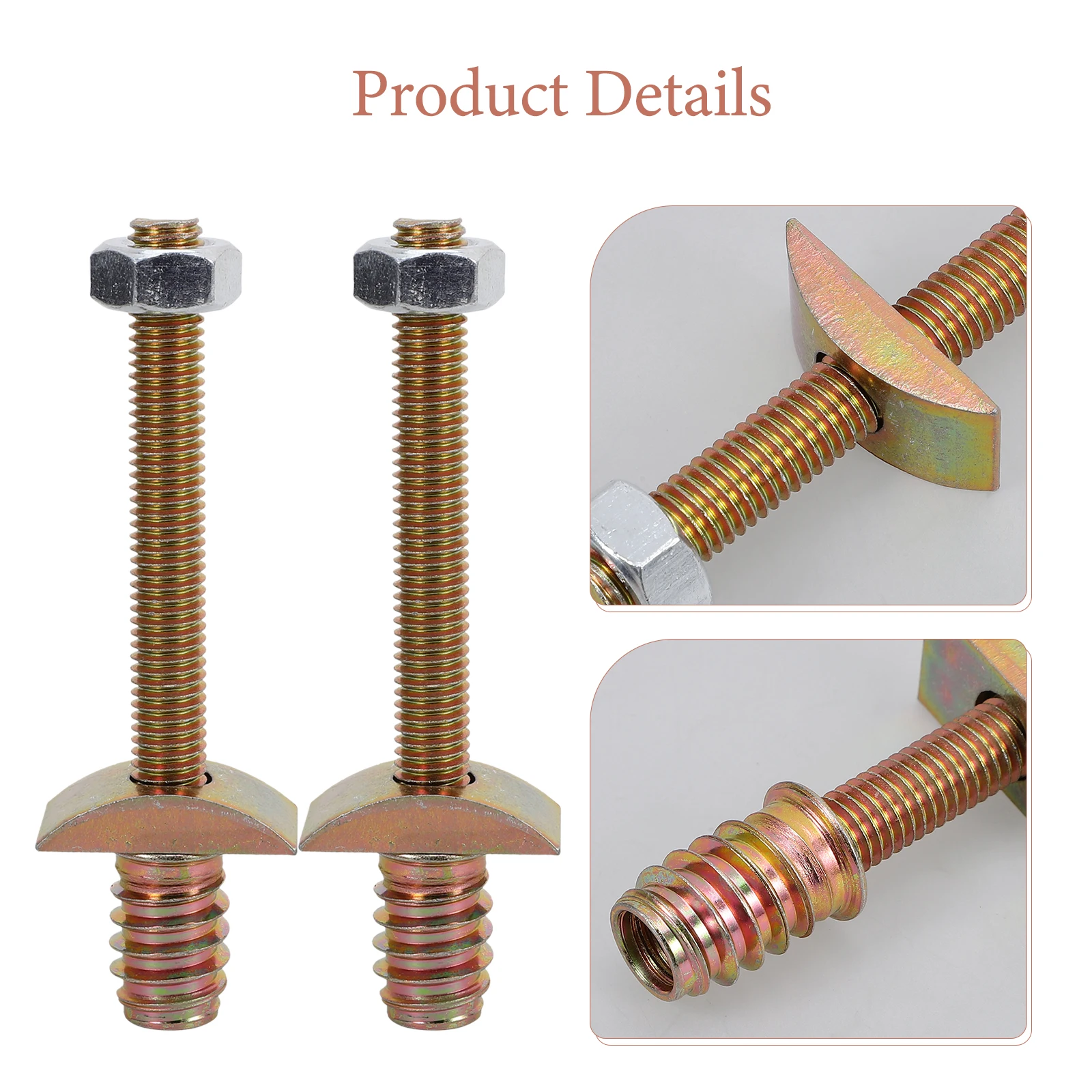 

4 set 4 Sets Countertop Connectors Joint Fasteners Strong Buckle Fittings For Joining Countertops Worktop Hardware Easy