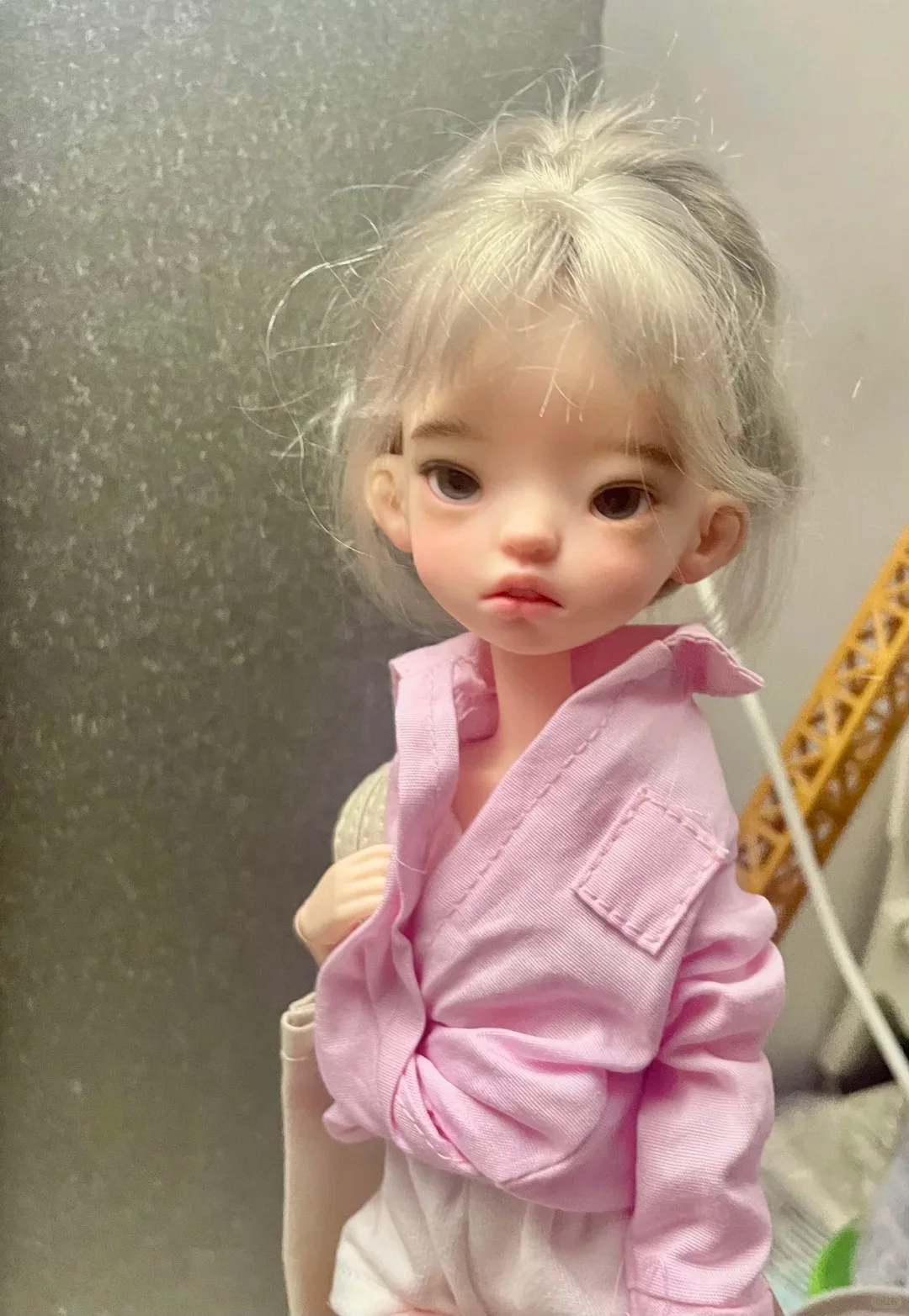 

New 25cm Girl BJD Doll 1/6 bailu Resin Doll Art Model High Quality Toy DIY Makeup ob11 bjd doll clothes Free shipping