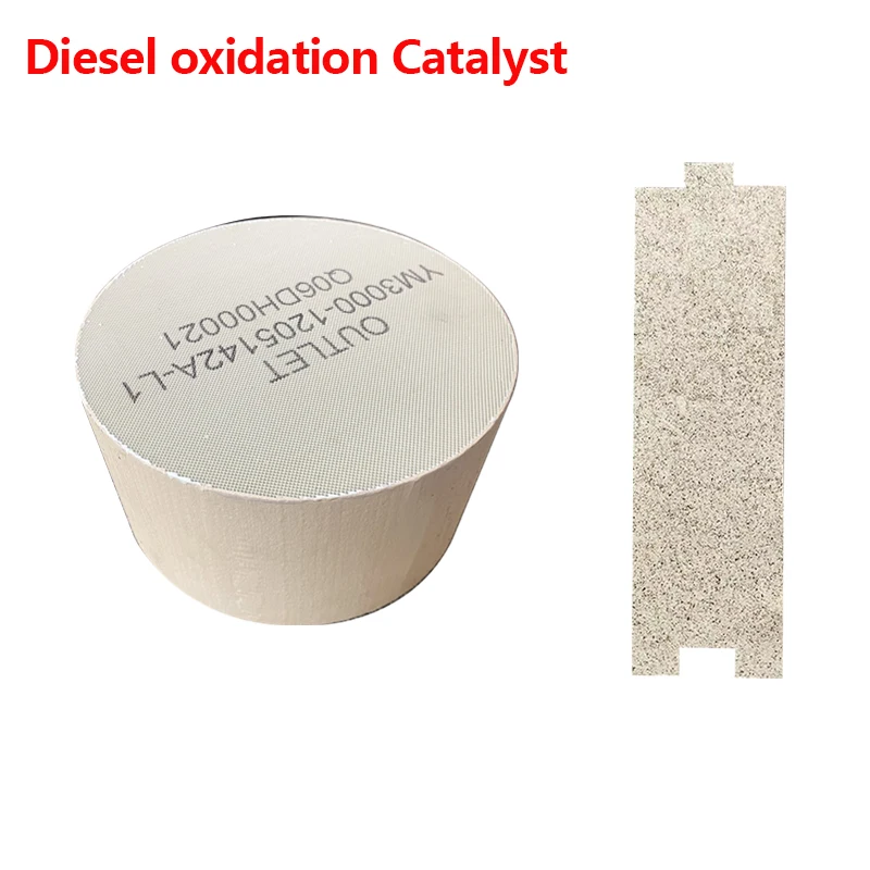 144*76.2 mm Diesel Oxidation Catalyst DOC Honeycomb Ceramic Compliance Auto Exhaust Catalytic Converter