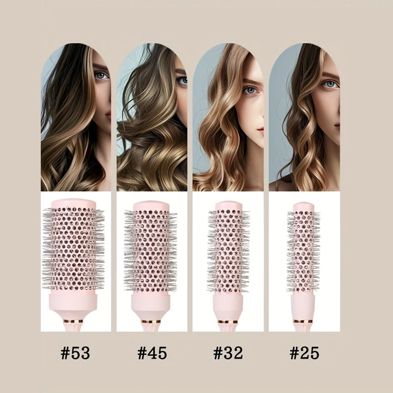 2Pcs Professional Salon Hairdressing Anti-static Hairdressing And Curling Styling Barber Hair Dual Use Comb Salon Styling Tools - view 4