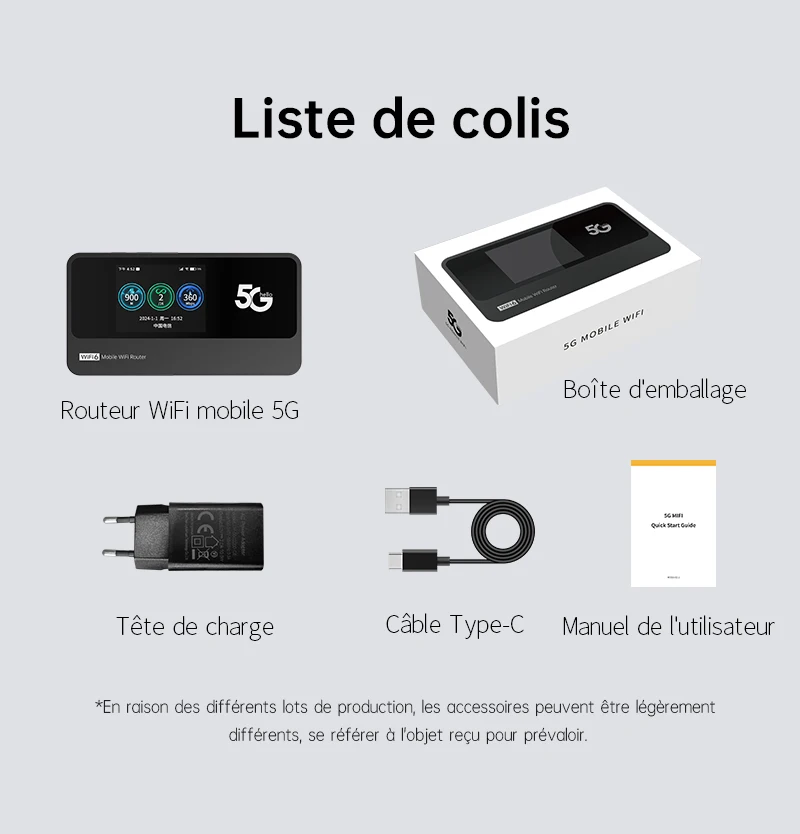 5G Mobile Hotspot WiFI6 Router Wifi Mobile MiFis entsperrt Lte Advanced Internet MiFis Pocket Wifi