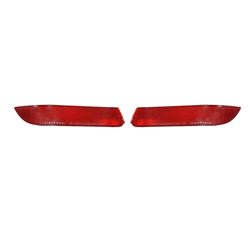 Rear Bumper Repair Bumper Reflector Rear Light Rear Bumper Light Reflector Car Light Assembly Quick Install ABS Plastic