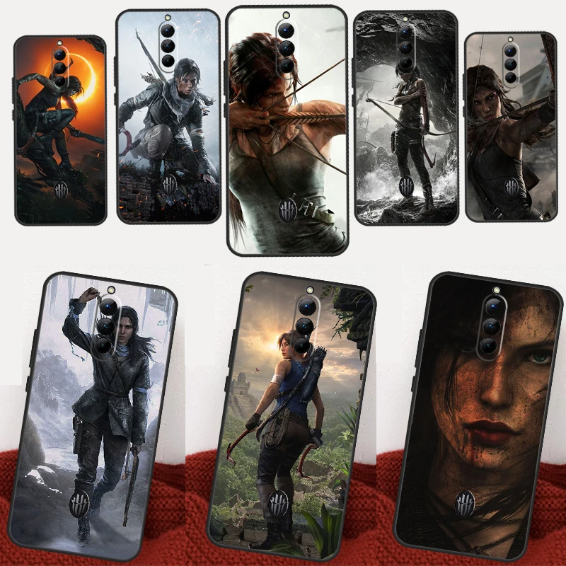 Tomb Raider Phone Case For ZTE Nubia Red Magic 5G 5S 6R 6S 7S 8S Pro Plus Redmagic 6 7 8 Pro Cover