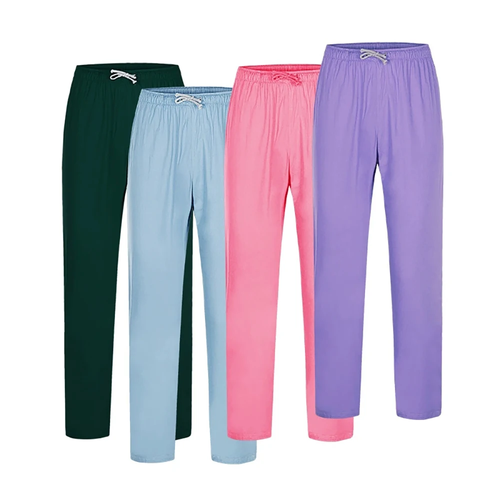 Versorong Coreana Adelgazante Cintura Botón Algodon Alta Gama Salon De Belleza Enfermera Hospital Médico Lavado Manos Ropa