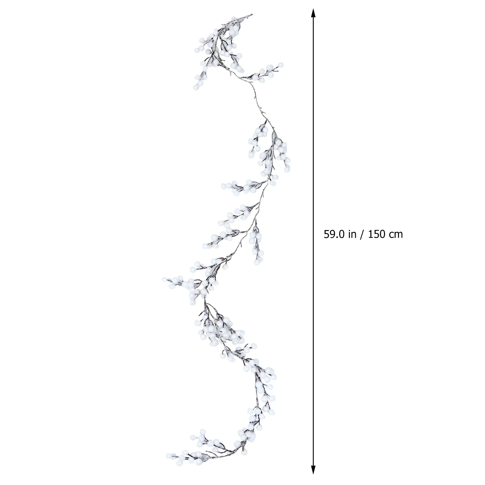 

Christmas Rattan Garland Pine Cone Decoration Plastic DIY Bending Style for Tree Mantel Stair Handrail Holiday Ornament