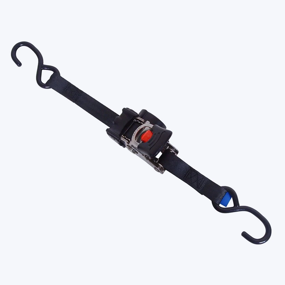 

ZZ-Stainless Steel Retractable Tie Down Strap Hook 25mm for ATV UTV Off-road vehicles Loads Security Fastening Straps