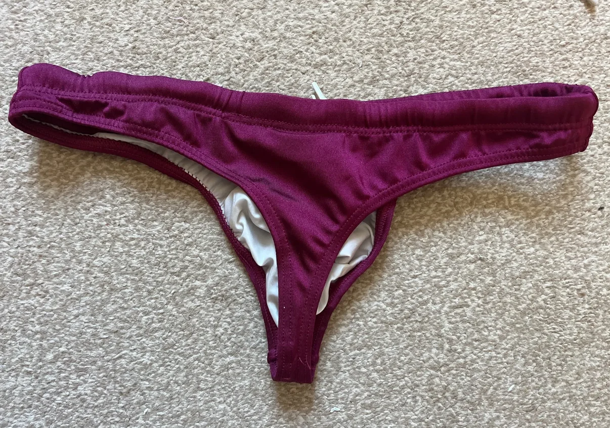 Mens Swim Thong Swimsuit Hot T-Back Swimwear,Low Wait Tight Bikini ,Solid Bikini Swimming Thong