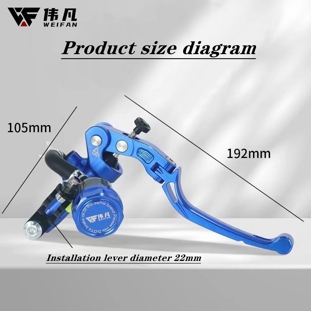 Universal CNC 16/17.5RCS Motorcycle Brake Master Cylinder Radial Brake Clutch Pump Lever For Racing Scooter Honda Suzuki Yamaha