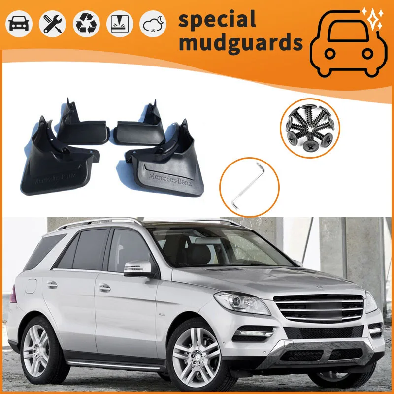 

Suitable for 12-15 Mercedes-Benz ML fender car tire anti-splash mudguard