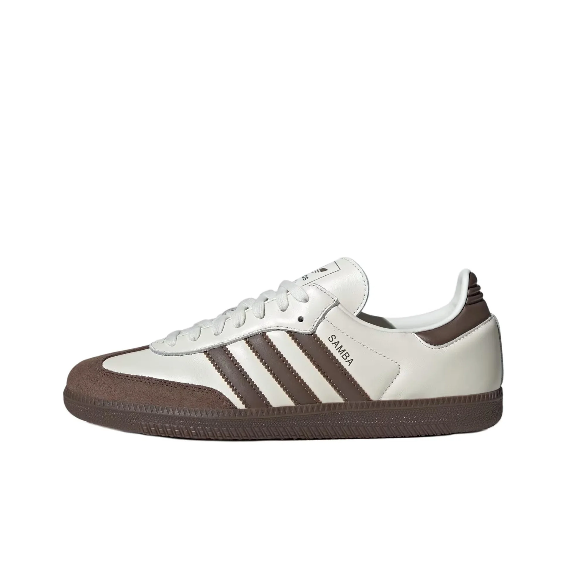 Adidas Originals SAMBA OG Low top Skateboard Shoes Unisex White Brown JI1991