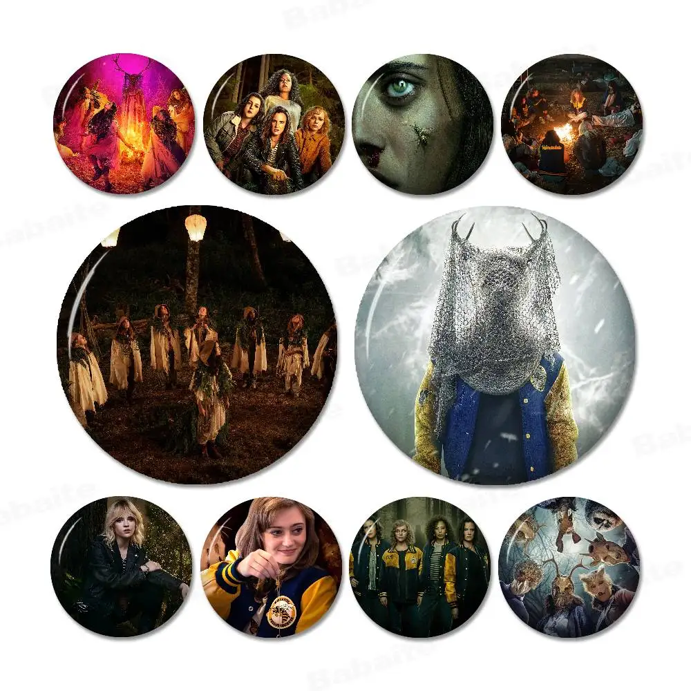 TV Y-Yellowjackets 58mm Handmade Brooch Cartoon Cosplay Badge on Backpack Jewelry Accessories Gifts