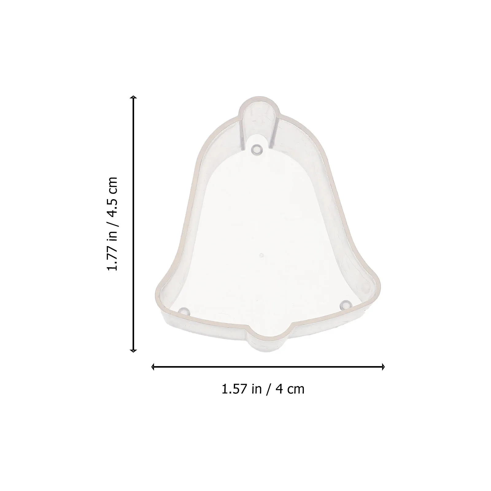 20 قطعة من حاويات عيد الميلاد البلاستيكية المضيئة لصنع حامل تخزين الهدايا بنفسك