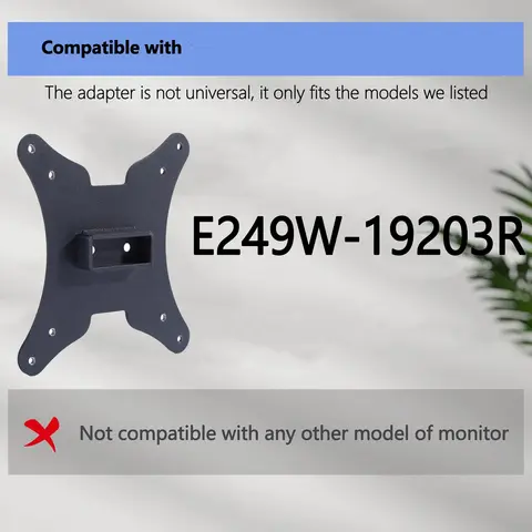 Brand New for Sceptre E249W-19203R Monitors Wall Mount 75x75 100x100 Monitor VESA Adapter for Arms Stand