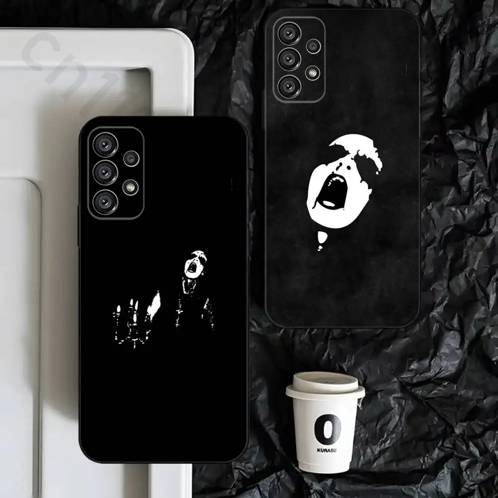 D-Darkthrone Band Phone Case for Samsung Galaxy S25 S24 S23 S22 S21 S20 Ultra Plus Cool Frosted Soft Cover Funda