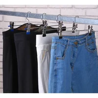 20pcs/10pcs Dress Hanger Stainless Steel Trousers Clips Non-Slip Skirts Clothes Hanger Pant Rack Wardrobe Hanger Pants Tong - Image 5