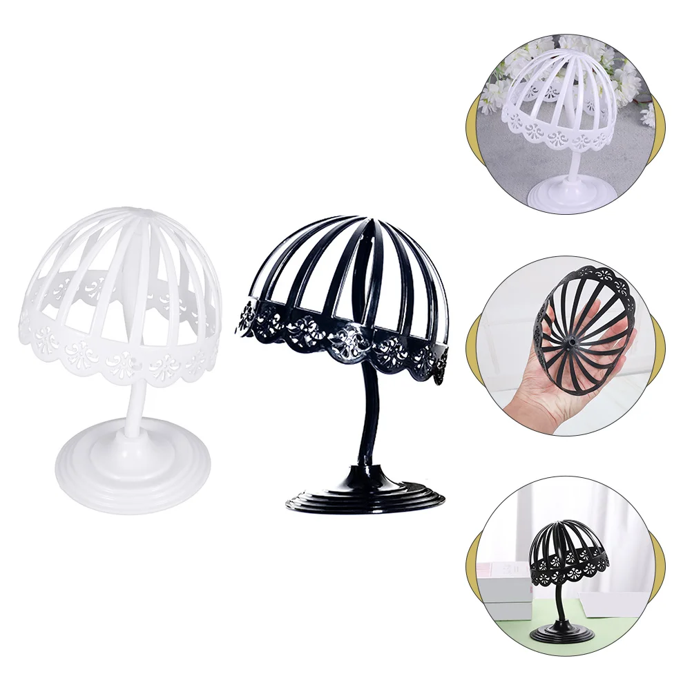 

2pcs Plastic Hat Display Rack Decorative Kids Hat Display Stand Hat Storage Racks Hat Storage Stand Hat Holder