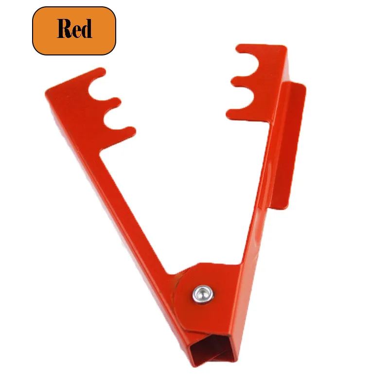 Pinze di sicurezza per giardinaggio in metallo fai-da-te con stelo di spine di rosa con clip per spine di foglie di colore casuale