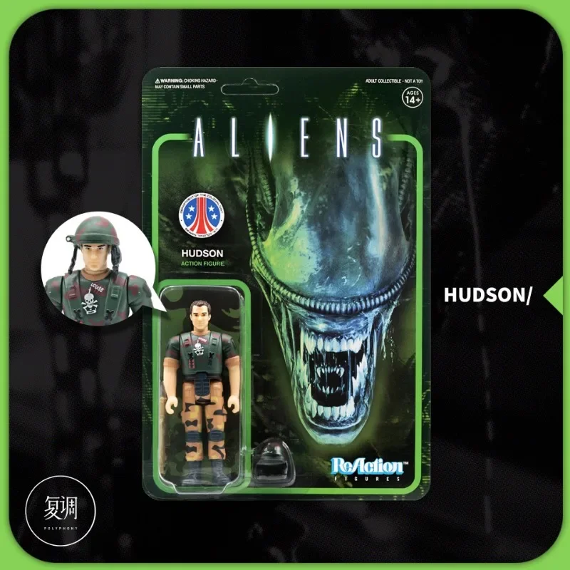 In Stock Super7 Hicks Hudson Ripley 3.75-inch ReAction Figure Retro Toy Collectible Doll Christmas Gift