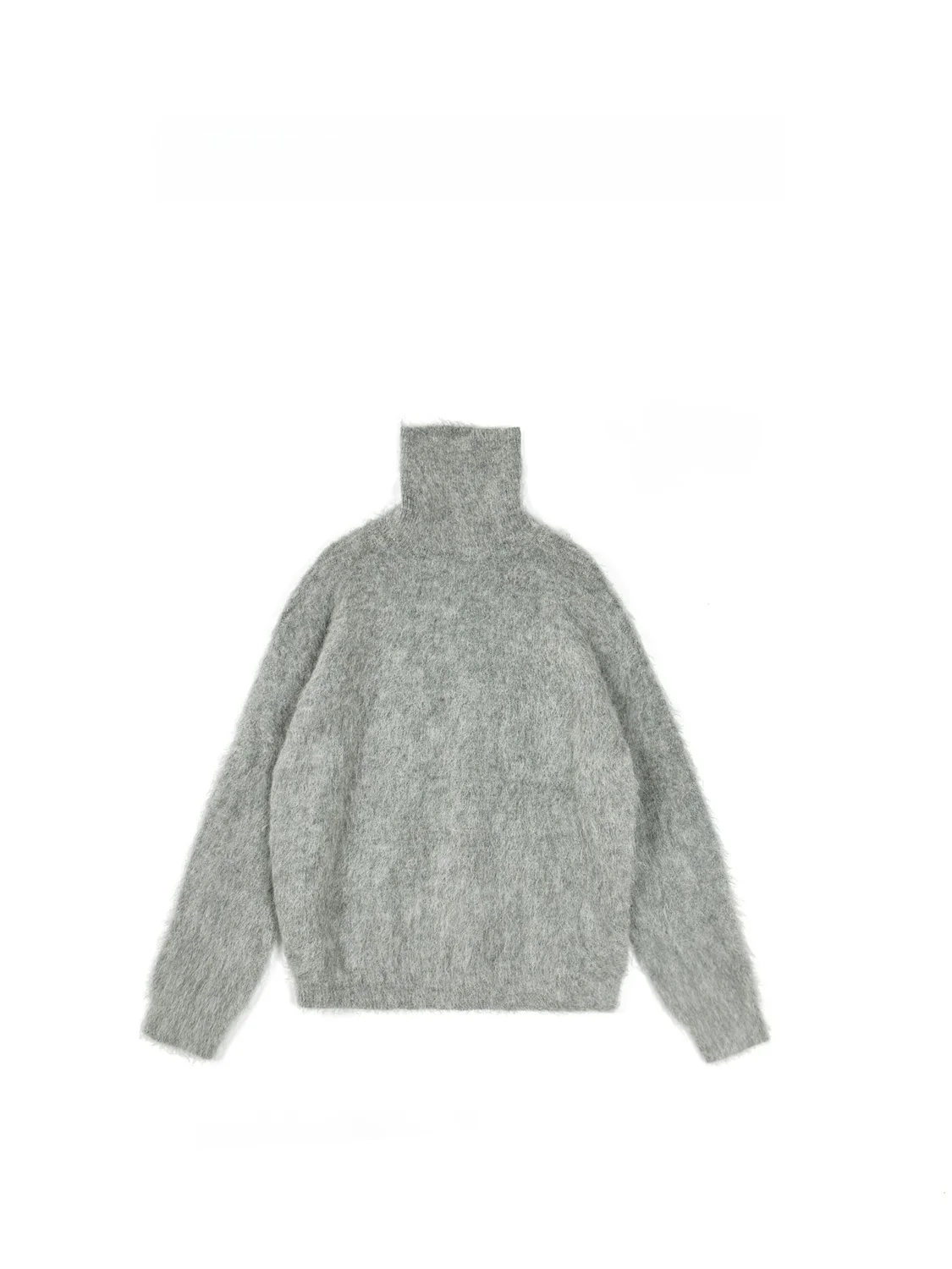 

Мягкий уютный винтажный свитер из смешанных волокон для женщин, теплый зимний длинный свитер в стиле casual