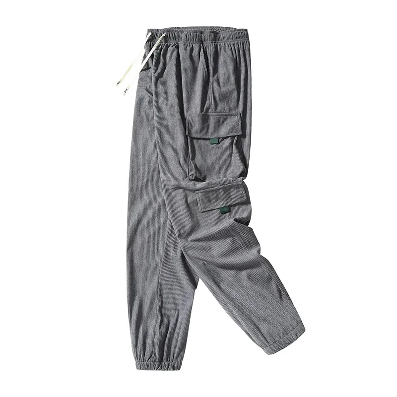 

Men's Autumn Winter Trendy Brand Loose Solid Color Casual Workwear Pants Hong Kong Style Trendy Versatile Bottoms