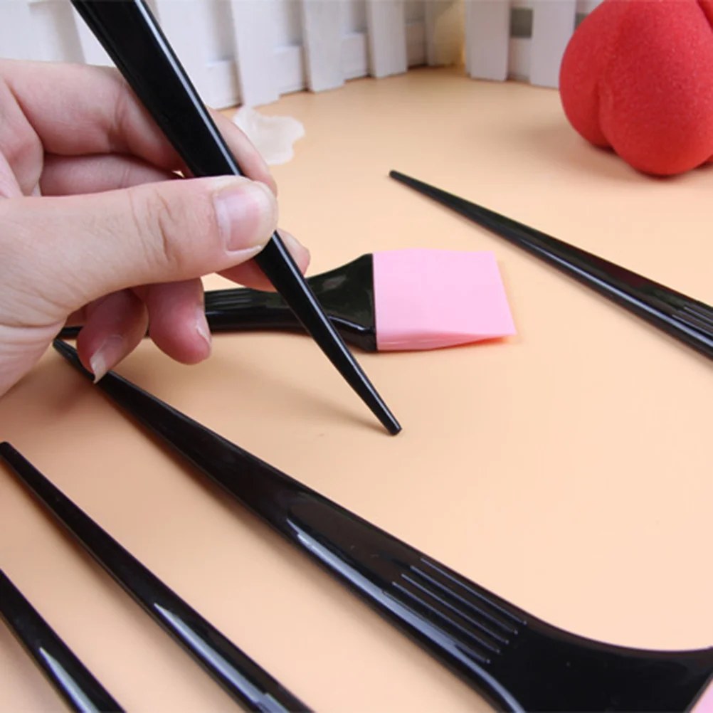 

Силиконовый набор инструментов для окрашивания волос, многофункциональные формы для бесшовной смеси цвета, легко полоскающий многоразовый набор для салона, незаменимый комплект