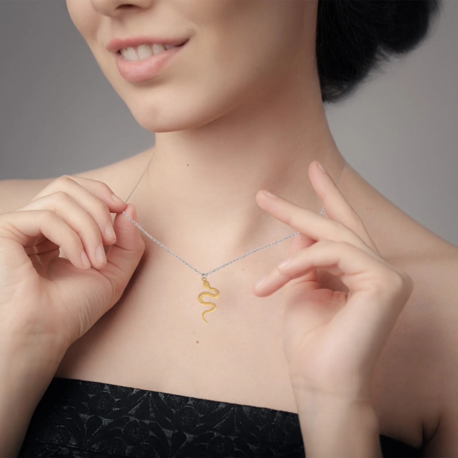 

30 шт. подвесок-змей из цинкового сплава, винтажные металлические шармы для изготовления украшений, ожерелий, браслетов, брелоков, поделок своими руками