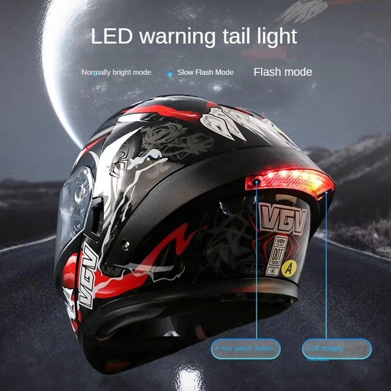 

Motorcycle Helmet Men's Summer Full Helmet Motorcycle Helmets 3C DOT ECE GB Full Face Accessories