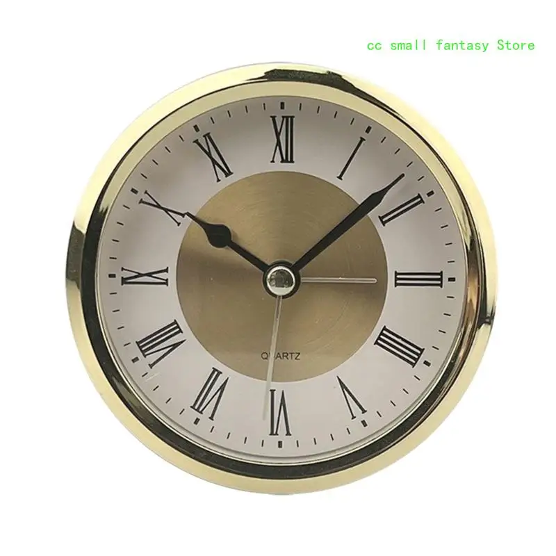 R3MA Luxurious 89mm Gold Clock Insert for Sophisticated Interior