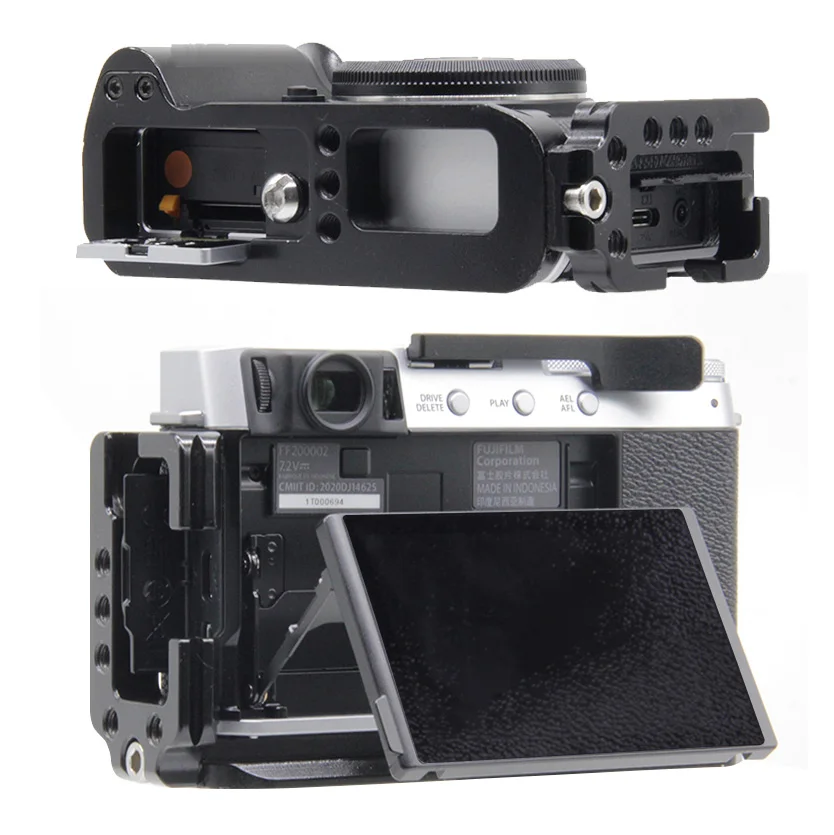 XE4 ملحقات الكاميرا L-لوحة قوس معدني الإفراج السريع لوحة 1/4 برغي جبل ل Fujifilm Fuji X-E4