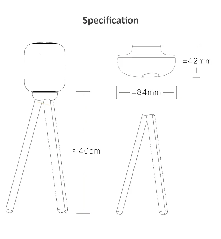 Kashcy solidna drewniana podstawka do Homepod stabilna obsługa inteligentny głośnik podstawowe akcesoria naprawiono wysokość czarny orzech dąb wiśnia