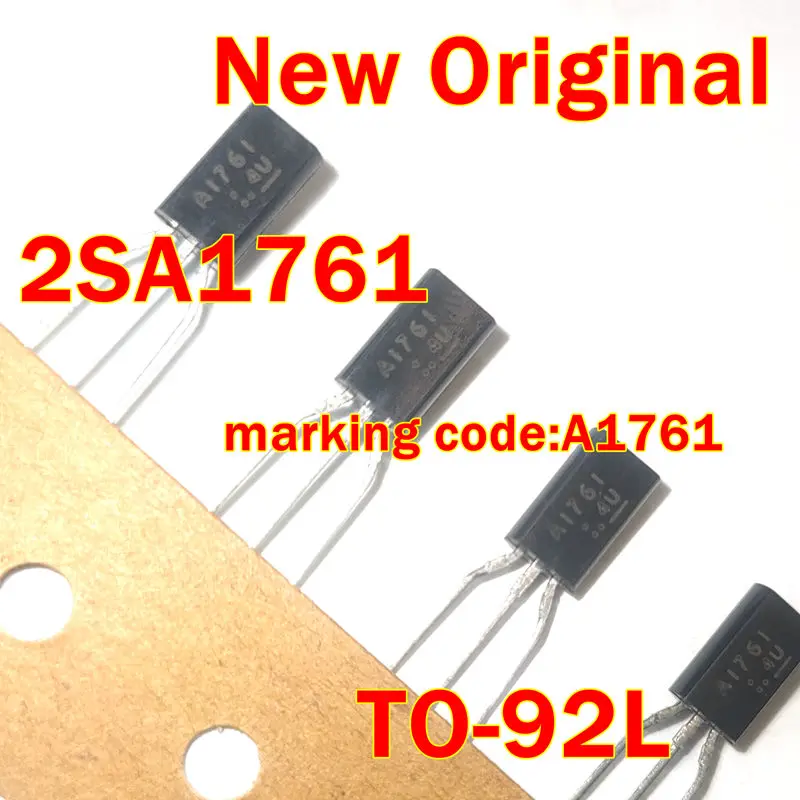

1pcs to 100pcs 2SA1761 TO-92L New Original marking code:A1761 TRANSISTOR (POWER AMPLIFIER, SWITCHING APPLICATIONS)