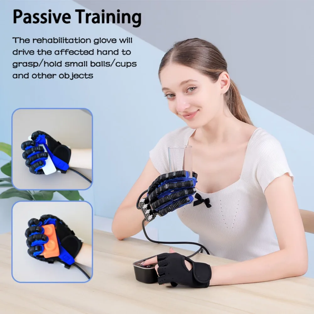 Hemiplegia Rehabilitation Equipment Stroke Recovery Robot Glove Cerebral Infarction Training Device Finger Hand Function Workout