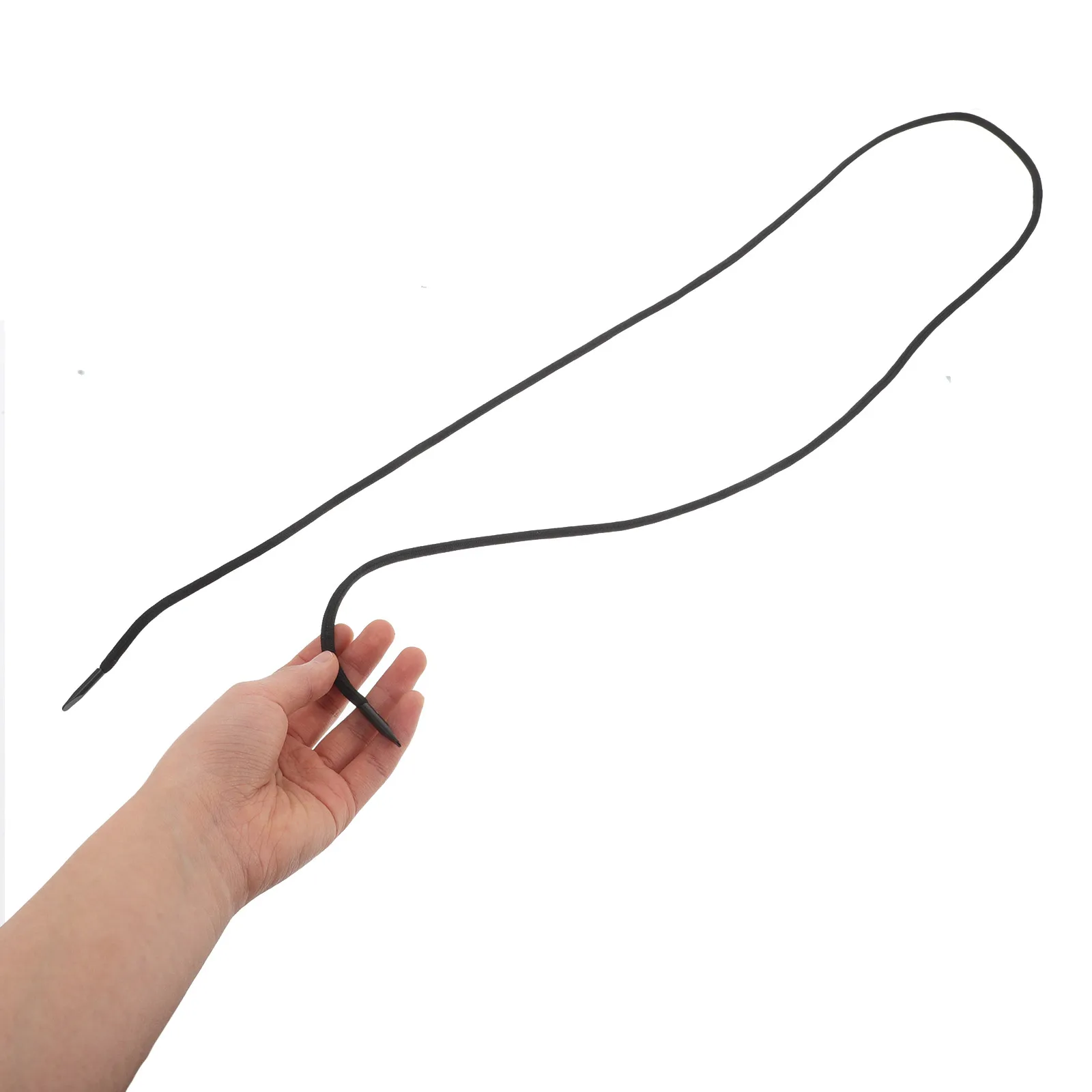 

4pcs Black Drawstring Cord Replacement for Pants Hoodies Durable Elastic Wide Application Sports Leisure