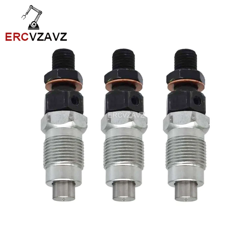 3 PCS D722 D782 D902 New Fuel Injectors set For Kubota BX1860 BX1880 BX2360 16871-53000 1687153000 BX1830D BX2350D BX2230D